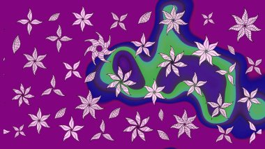 Paket kağıdı için en iyisi. Karşılama ya da düğün geçmişi olarak kullanılabilir. Doğal kozmetik ürünleri, parfüm, çiçekçi dükkanı için bahar ihalesi tasarımı. Mor lale çiçekli Raster çizim deseni.