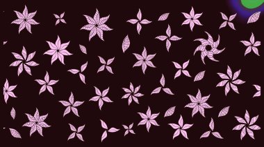 Renkli Bahar Teması eskiz kalıbı. Çiçekli eskiz arkaplanı. Düz Çiçek Elementleri Tasarımı. Çocuk stili.