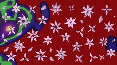 Güzel kumaş deseni. Güzel suluboya yaz çiçekleri deseni..