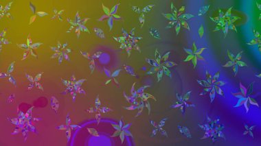 Anti-stres için soyut örnek sayfası. Kahverengi renklerde. Raster illüstrasyonu.