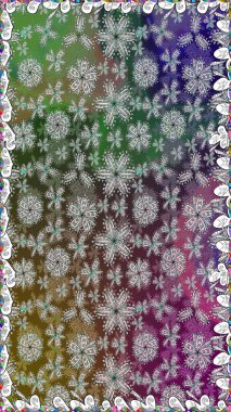 Raster desen. Fantezi kumaş deseni. Çiçekler, suluboya ile sorunsuz çiçek desenli.