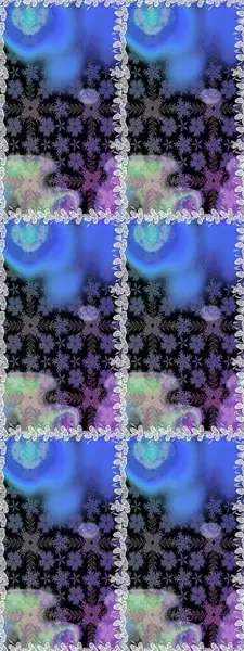 Doğa. Raster deseni. Küçük çiçekte güzel bir desen var. - Mavi ve gri çiçekler. Çiçek kompozisyonu. Çiçek arkaplan. Çiçek kolajı.