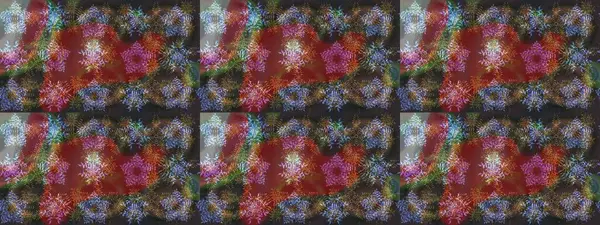 Soyut duvar kâğıdı, ambalaj dekorasyonu. Basit bir kar tanesi. Kışın sembolü, mutlu noeller, mutlu yeni yıl kutlaması Raster illüstrasyonu. Kahverengi, gri ve kırmızı renkler.