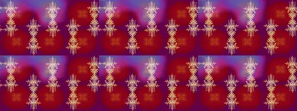 Raster illüstrasyonu. Güzel bir kış süsü. Kar taneleri koleksiyonu. Kırmızı, mor ve mor kar tanelerinden izole edilmiş..