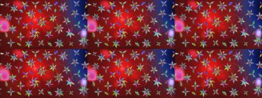 Raster illüstrasyonu. Flower eskiz arka planı. Çiçek deseni. Şatafatlı bahar bahçesi dokusu.