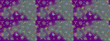 Güzel kumaş deseni. Zentangle soyut çiçekleri. Renkli Bahar Teması eskiz kalıbı. Raster illüstrasyonu. Karalama çiçeği. Düz Çiçek Elementleri Tasarımı.