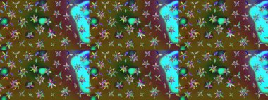 Çiçekli yeşil renkte bir çiçek deseni çiz. Suluboya tarzında yeşil renkte çiçekler.