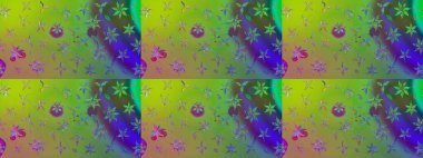 Raster illüstrasyonu. Küçük çaplı çiçeklerdeki basit şirin desenler. Tekstil veya kitap kapakları, imalat, duvar kağıtları, baskı, hediye paketi ve yapıştırma kitabı için çiçek eskiz geçmişi.