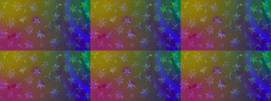 Tatil havası. Nazik romantik baskı. Kahverengi renkli çiçekler. Raster güzel bir çiçek deseni çizmiş. Bahar mevsimi.