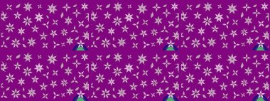 Renkli mor çizim kalıbı. Tekstil ve kapak tasarımı için mükemmel. Doodle tarzı. Elle çizilmiş sonbahar çiçeği deseni. Mor renkte çiçekler.