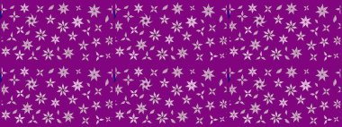 Şirin karalamalı çiçek desenli çizim. Eskiz tarzı mor renkler. El yapımı çiçek ve bitki koleksiyonu. Raster illüstrasyonu. Raster illüstrasyonu.