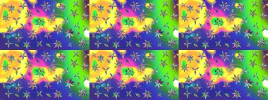 Parlak elementlerin. Çizim çiçek deseni duvar kağıdı, web sitesi arka planı, ambalaj kağıdı, davetiye, broşür, afiş veya web sitesi için kullanılabilir. El çizimi Raster illüstrasyonu.