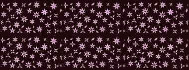 Raster çiçekli arka plan. Güzel eskiz şekli. Renkli Yaz Temalı eskiz kalıbı. Düz Çiçek Elementleri Tasarımı. Güzel kumaş deseni. Yazdır.