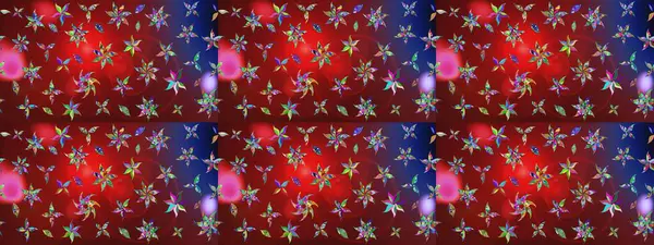 Raster illüstrasyonu. Flower eskiz arka planı. Çiçek deseni. Şatafatlı bahar bahçesi dokusu.