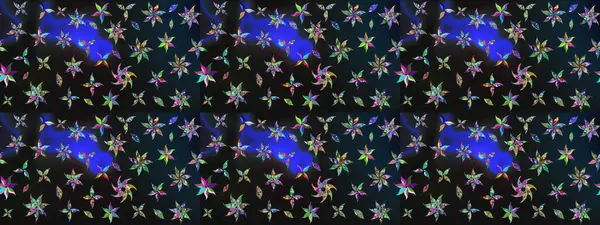 Parlak renkli çiçekleri ve gri renkli yaprakları olan harika bir çiçek deseni. Halk tarzı. Moda baskıları için zarif bir şablon. Modern çiçek arkaplanı.