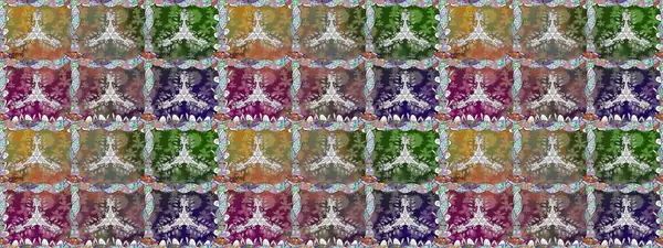 Gri renkli çiçekler. Çiçekli karalama şeklinde Raster çiçek deseni. Nazikçe, güzel çiçek arkaplanı..