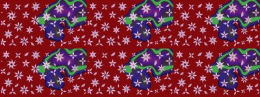 Suluboya, elle çizilmiş. Eskiz arkaplan modeli. Raster hisseleri. Kırmızıda çiçekler.