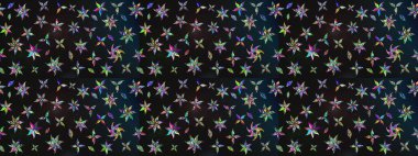 Raster stili kumaş deseni. Çiçekler suluboya çizim deseni.