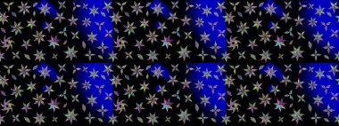 Parlak elementlerin. Çizim çiçek deseni duvar kağıdı, web sitesi arka planı, ambalaj kağıdı, davetiye, broşür, afiş veya web sitesi için kullanılabilir. El çizimi Raster illüstrasyonu.