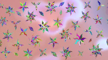 Elle boyanmış suluboya resim çizimleri, çiçekler ve bitkiler. Tarafsız renklerde çiçekler.