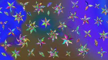 Çizim çiçek deseni duvar kağıdı, web sitesi arka planı, ambalaj kağıdı, davetiye, broşür, afiş veya web sitesi için kullanılabilir. El çizimi Raster çizimi. Karalama elementleri.