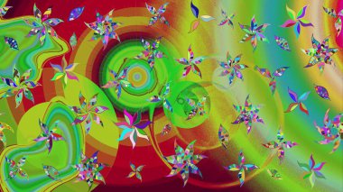 El çizimi Raster çizimi. Karalama elementleri. Çizim çiçek deseni duvar kağıdı, web sitesi arkaplanı, paket kağıdı, davetiye, broşür, pankart veya web sitesi için kullanılabilir.