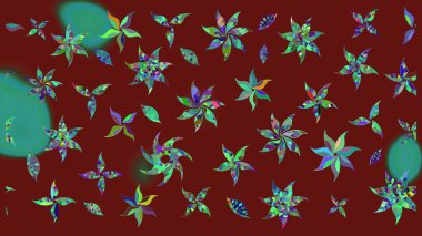 Tekstil, kumaş, kapaklar, duvar kağıtları, baskı, naylon, koleksiyon defteri, örgü, dekupaj için güzel bir eskiz. Millefleur 'lar. Küçük kırmızı çiçekli oldukça eski bir besin torbası deseni..