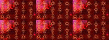 Kar taneleri tasarımı. Son moda kar taneleri ve elementler onun kartlarını gösteriyor. Retro stil dokusu, şablon kış elementleri. Modern tasarım posteri, kapak, kart tasarımı kırmızı, kahverengi ve siyah renkler.