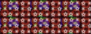 Raster Noel soyut renkli arka plan ve tatlı kar tanesi. Farklı kar taneleri toplayıcısı, kahverengi, kırmızı ve nötr renklerde kış elementleri..