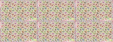 Kelebek deseni. Duvar kağıtları, giysiler, erkekler ve kızlar için soyut çizim kalıbı. Raster. Karala, karala, karala.