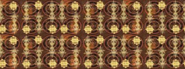 Snowflakes desen. Raster kar taneleri arka plan. Kar tanesi renkli desen. Renk arka plan üzerinde izole soyut kar taneleri ile düz tasarım. Raster illüstrasyon.