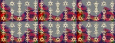 Retro stil dokusu, şablon kış elementleri. Modern tasarım posteri, kapak resmi, gri, kırmızı ve mor renkli kart tasarımı. Kar taneleri tasarımı. Moda olmuş kar taneleri ve elementler Memphis kartları.