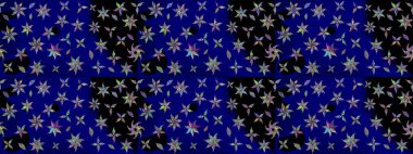 Tekstil veya kitap kapakları, imalat, duvar kağıtları, baskı, hediye paketi ve yapıştırma kitabı için çiçek eskizi geçmişi. Raster illüstrasyonu. Küçük ölçekli çiçeklerdeki basit sevimli desen.