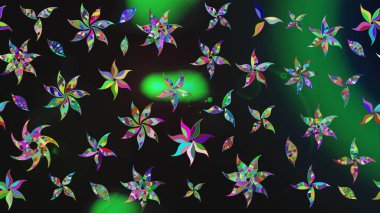 Organik elementler. Botanik çizim kalıbı. Suluboya etkisi. Raster deseni.