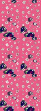 Doodle çiçekler ve dalları, otlar ve çiçekler. Elle çizilmiş. Raster resim. Güzel kumaş deseni.