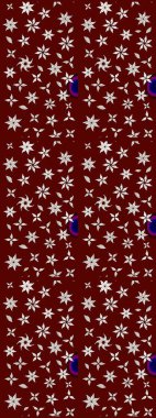 Kırmızı renkte zarif çiçek buketi suluboya. Renkli Bahar Teması eskiz kalıbı. Düz Çiçek Elementleri Tasarımı. Raster illüstrasyonu.