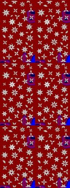 Raster deseni. Küçük çiçekte güzel bir çiçek deseni var. Çiçekli çiçek deseni, suluboya..