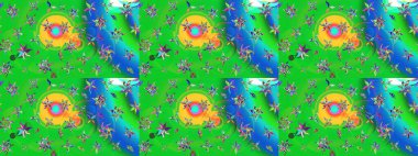 Bahar mevsimi. Raster güzel bir çiçek deseni çizmiş. Tatil havası. Nazik romantik baskı.