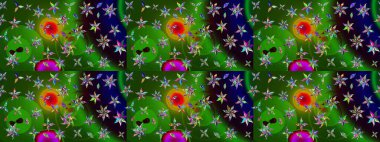 Tekstil veya kitap kapakları, imalat, duvar kağıtları, baskı, hediye paketi ve yapıştırma kitabı için çiçek eskizi geçmişi. Raster illüstrasyonu. Küçük ölçekli çiçeklerdeki basit sevimli desen.