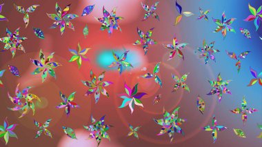 Gömlek baskısı için çiçek boyası. Pembe renkli çiçekler. Çiçek eskiz kalıbı geçmişi.