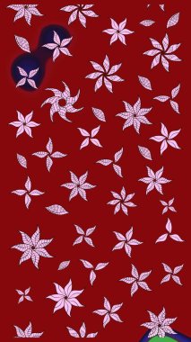 Raster deseni. Küçük çiçekte güzel bir çiçek deseni var. Çiçekli çiçek deseni, suluboya..