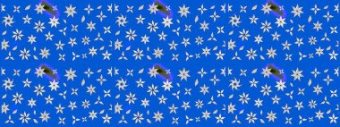 Yazdır. Renkli Yaz Temalı eskiz kalıbı. Güzel eskiz şekli. Güzel kumaş deseni. Düz Çiçek Elementleri Tasarımı. Raster çiçekli arka plan.