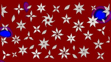 Küçük kırmızı çiçeklerle oldukça eski bir besin torbası deseni. Tekstil, kumaş, kapaklar, duvar kağıtları, baskı, paket, koleksiyon defteri, örgü, dekupaj için çiçek arkaplanı..