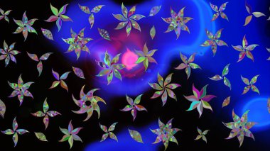 El çizimi Raster çizimi. Karalama elementleri. Çizim çiçek deseni duvar kağıdı, web sitesi arkaplanı, paket kağıdı, davetiye, broşür, pankart veya web sitesi için kullanılabilir.