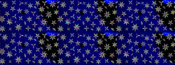 Çiçekli bahar çiçekleri. Motley illüstrasyonu. Moda baskıları için zarif bir şablon. Küçük çiçekte güzel bir desen. Küçük renkli çiçekler..