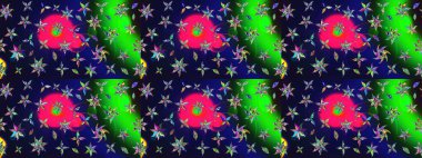 Çiçek desenli eskiz. Gri renkli çiçekler. Tişört baskısı için çiçek boyama rasteriName.