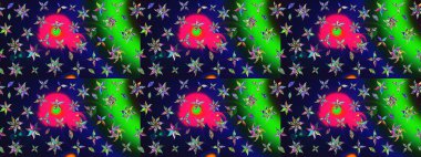 Sevgililer günü ve tebrik kartı konsepti için şık bir davetiye. Üst manzara, yumuşak stil. Gri renkli manzaralı çiçek deseni. Çiçek kompozisyonu, el boyası, hassas şablon..