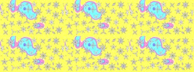 Parlak arkaplanda çiçek kompozisyonu olan suluboya desenleri çiz, ambalajlar, duvar kağıtları, kartpostallar, tebrik kartları, düğün davetiyeleri, romantik etkinlikler vs..