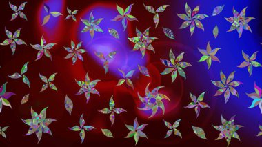 Küçük kahverengi çiçekli oldukça eski bir besin torbası deseni. Millefleur 'lar. Tekstil, kumaş, kapaklar, duvar kağıtları, baskı, paket, koleksiyon defteri, örgü, dekupaj için çiçek arkaplanı..