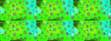 Güzel kumaş deseni. Renkli Yaz Temalı eskiz kalıbı. Düz Çiçek Elementleri Tasarımı. Raster illüstrasyonunda çiçek deseni çizimi.